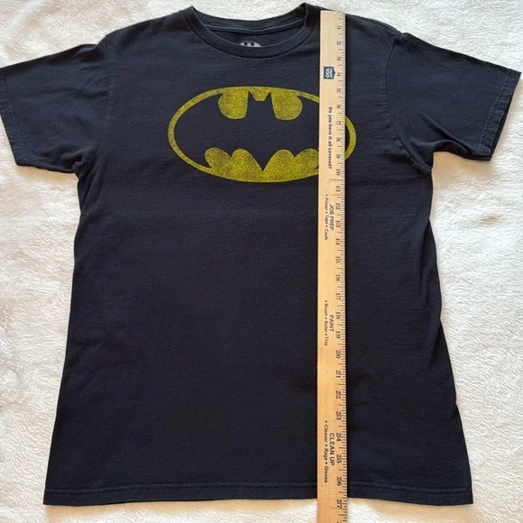 BATMAN Black Cotton T-Shirt - Picture 5 of 6